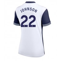 Dámy Fotbalový dres Tottenham Hotspur Brennan Johnson #22 2024-25 Domácí Krátký Rukáv